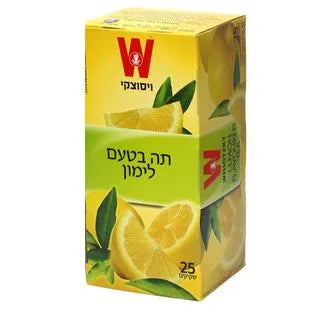 תה לימון צמחים 25 יח