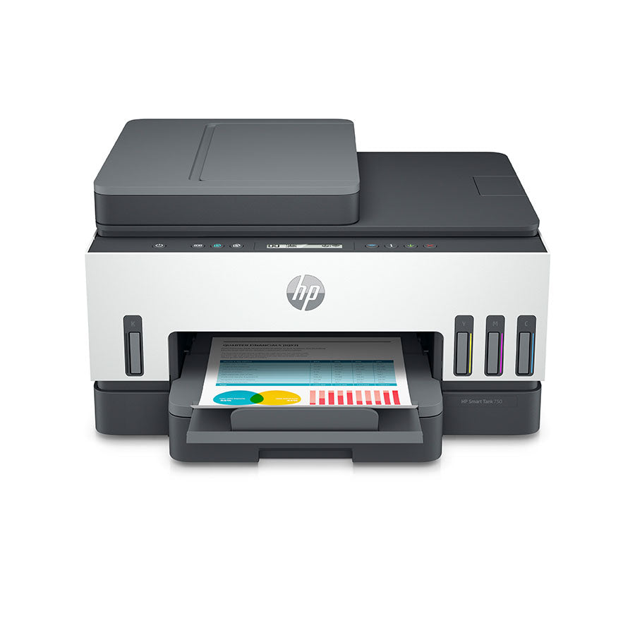 מדפסת הזרקת דיו HP Smart Tank 750