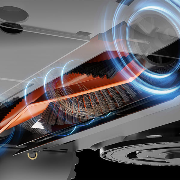 שואב שוטף רובוטי שיאומי דגם Xiaomi Robot Vacuum S40 Pro בצבע לבן