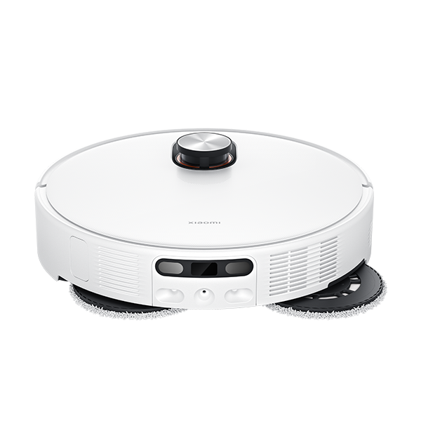 שואב שוטף רובוטי שיאומי דגם Xiaomi Robot Vacuum 5 בצבע לבן