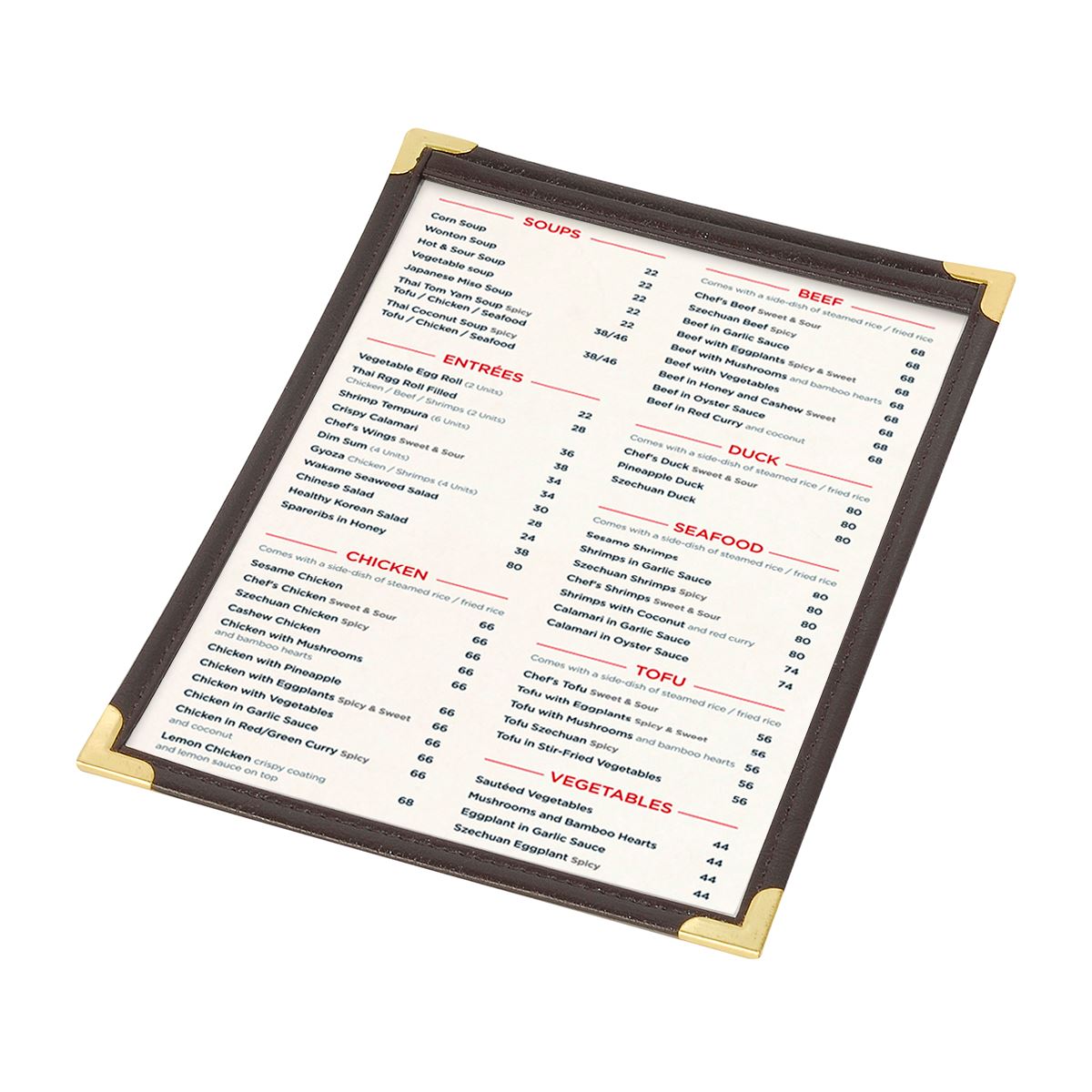 אוגדן A5 שקוף