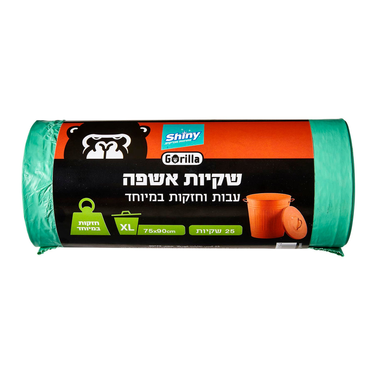 שקיות אשפה עבות ירוקות Gorilla