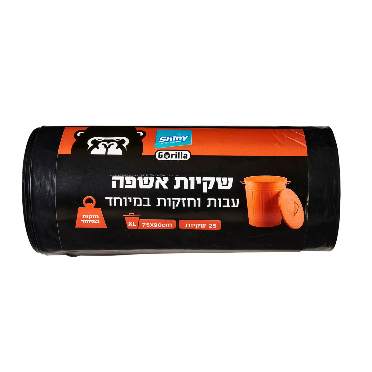 שקיות אשפה עבות שחורות Gorilla