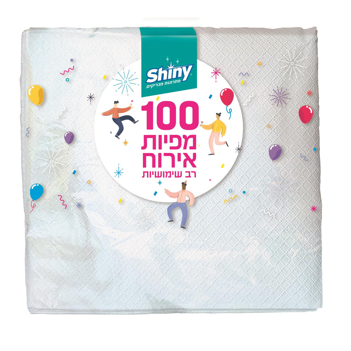 100 מפיות לבנות