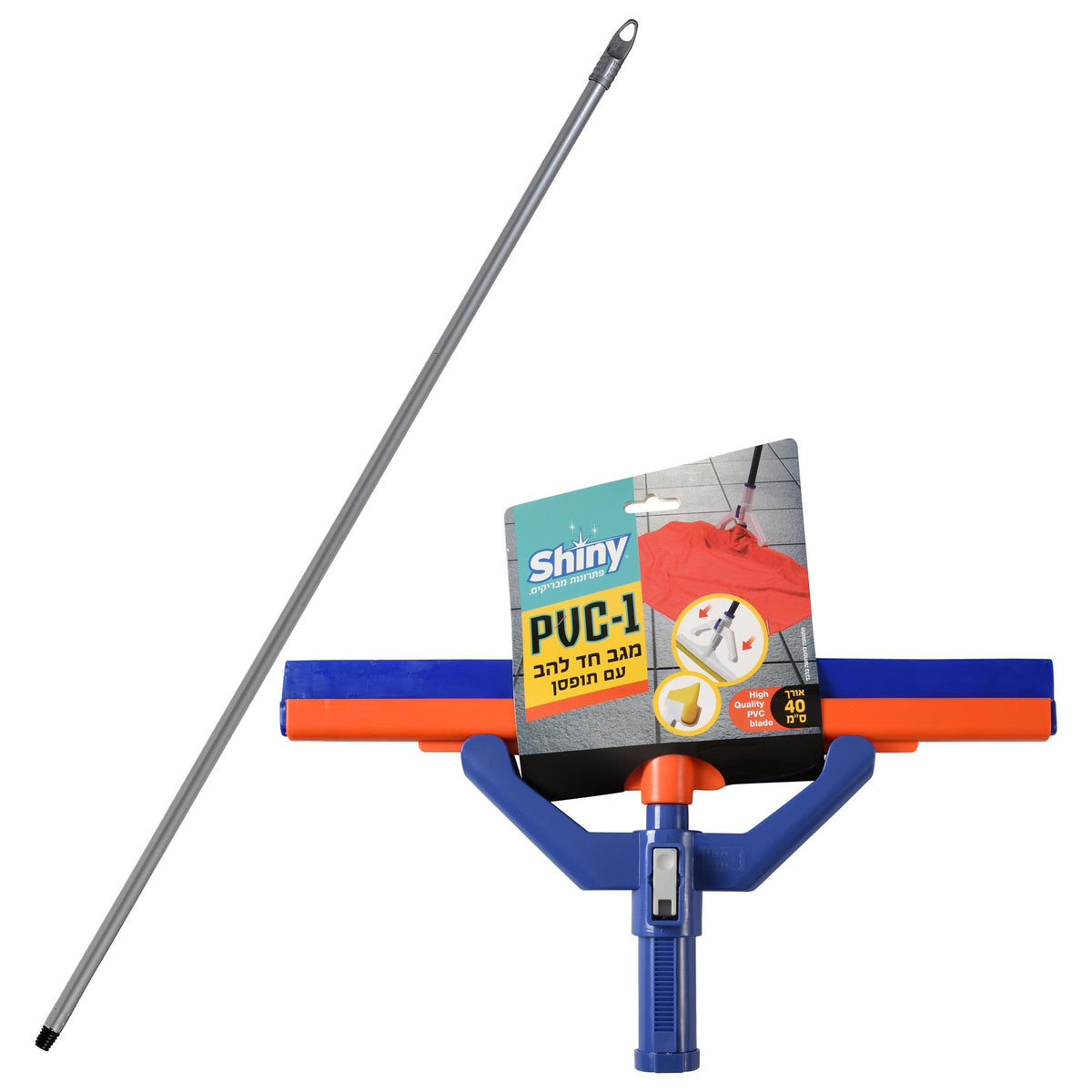 מגב PVC-ONE 40 ס"מ Shiny