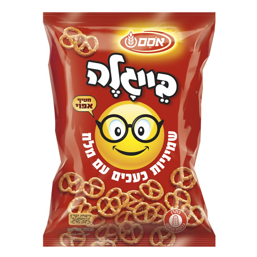 בייגלה שמיניות עם מלח 400 גרם אוסם