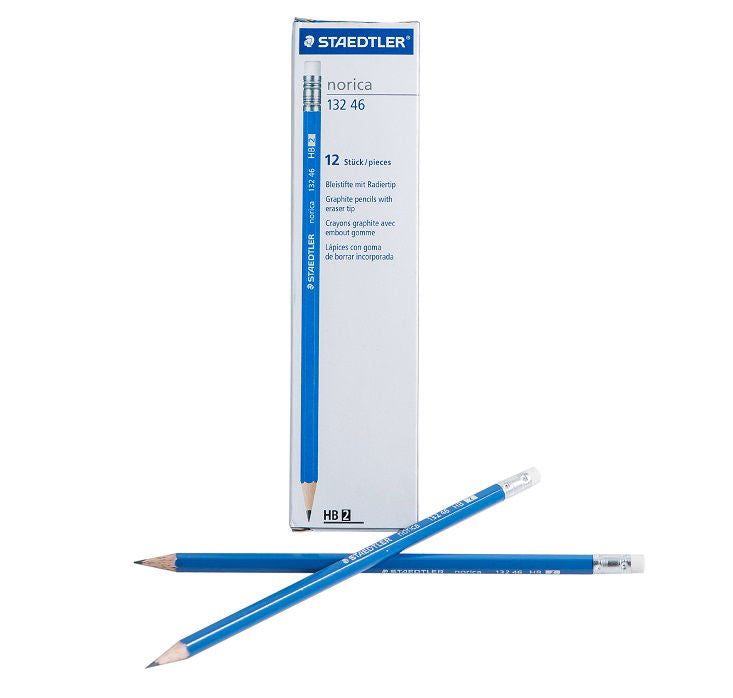 12 עפרונות עץ איכותיים עם מחק STAEDTLER