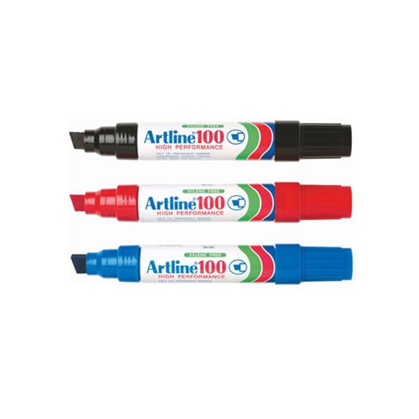 טוש פרמננטי עבה ארטליין ARTLINE 100 ראש קטום