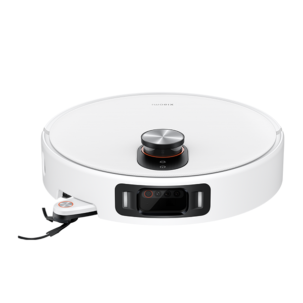 שואב שוטף רובוטי שיאומי דגם Xiaomi Robot Vacuum 5 Pro בצבע לבן