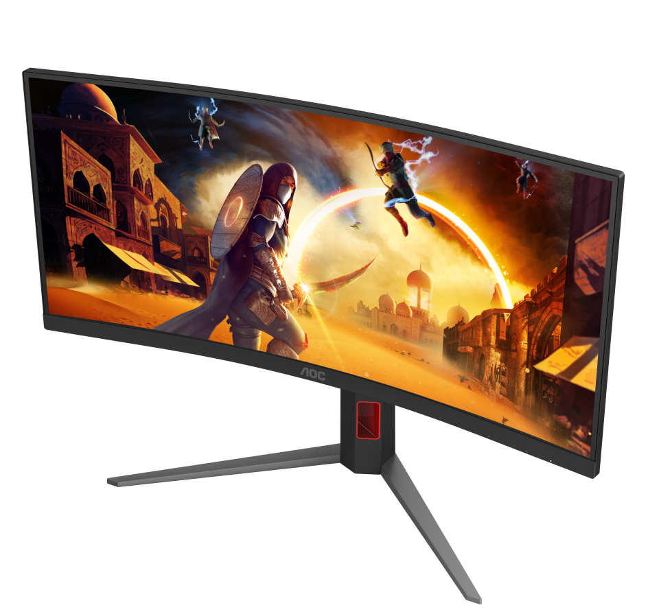 AOC CU34G4Z – מסך גיימינג קעור 34" מהיר במיוחד עם 240Hz