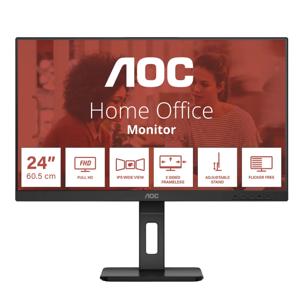 מסך מחשב 24 אינץ' דגם 24E3QAF מבית AOC