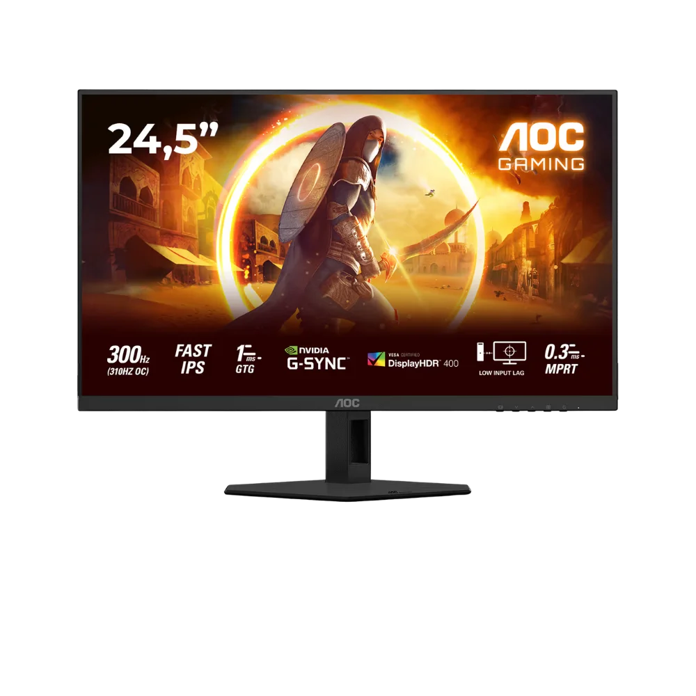 מסך גיימינג 24.5 אינץ' דגם 25G4SRE מבית AOC
