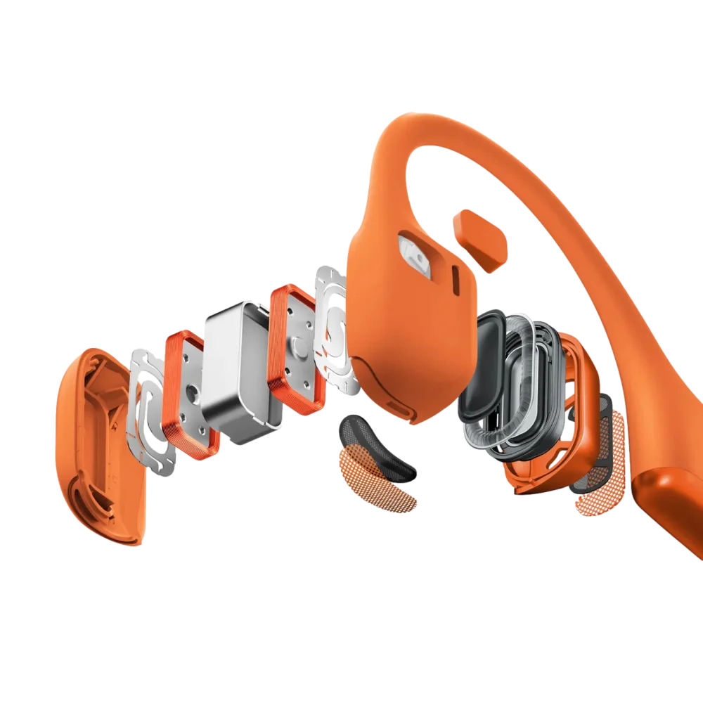 אוזניות OPENRUN PRO 2 בצבע כתום מבית SHOKZ