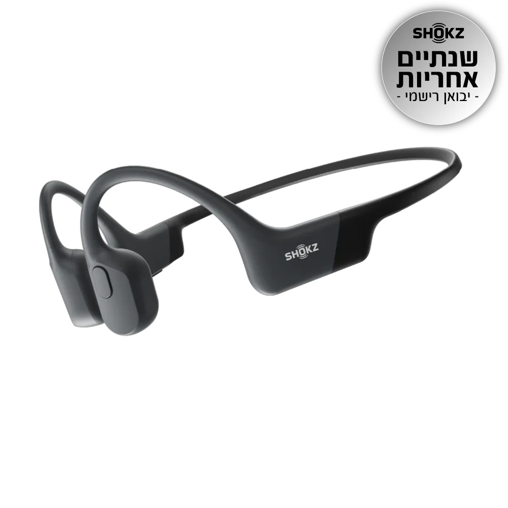 אוזניות הולכת עצם Shokz OpenRun USB-C שחור