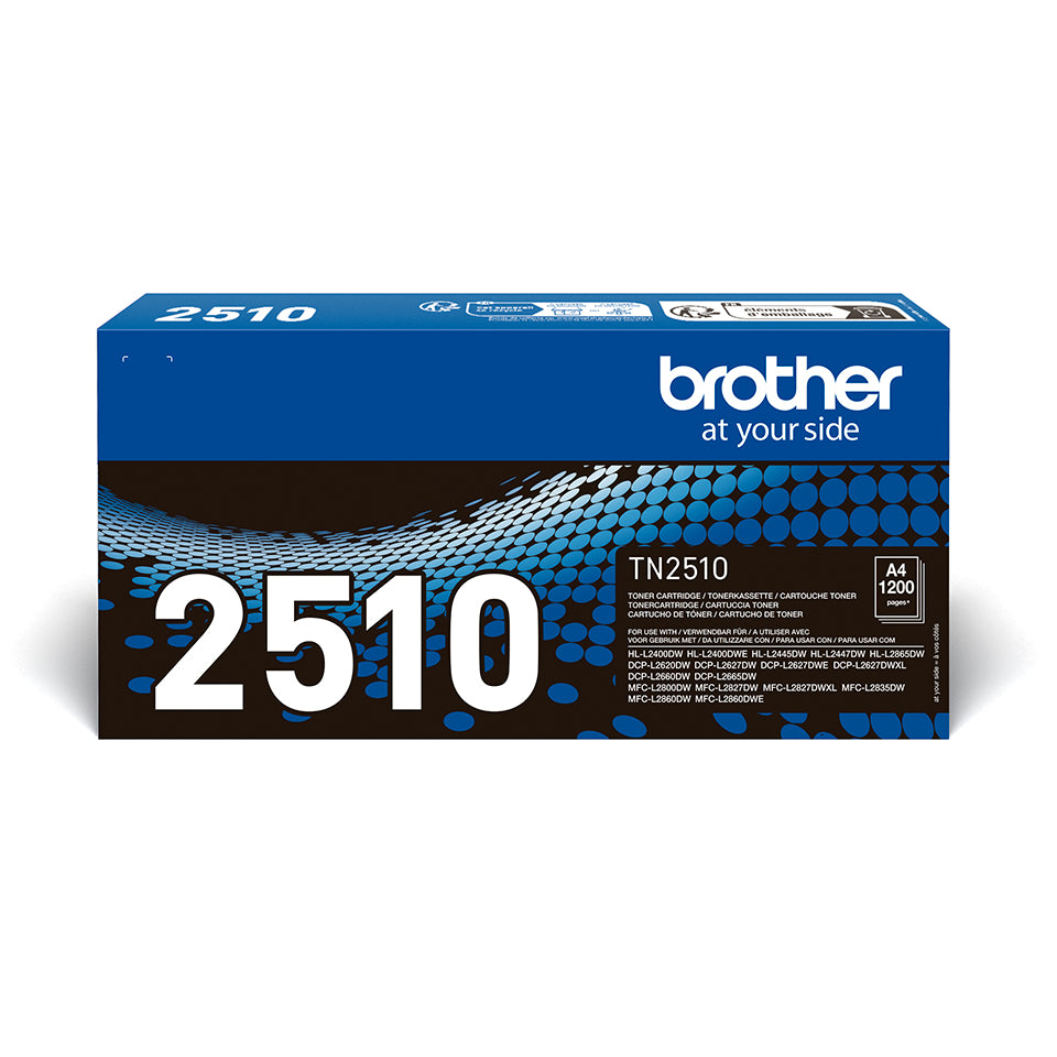טונר מקורי Brother TN-2510 שחור