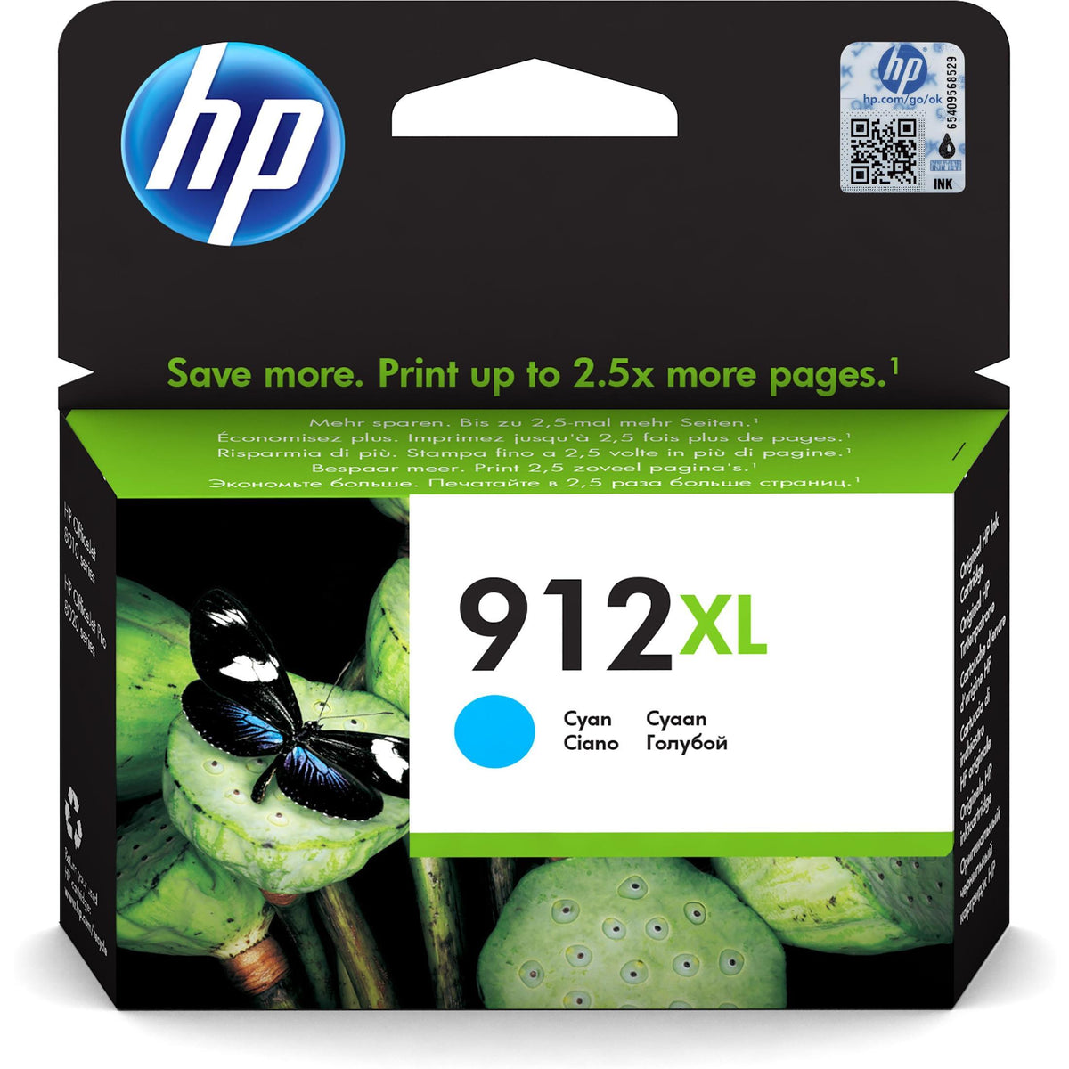 ראש דיו מקורי HP 912XL כחול