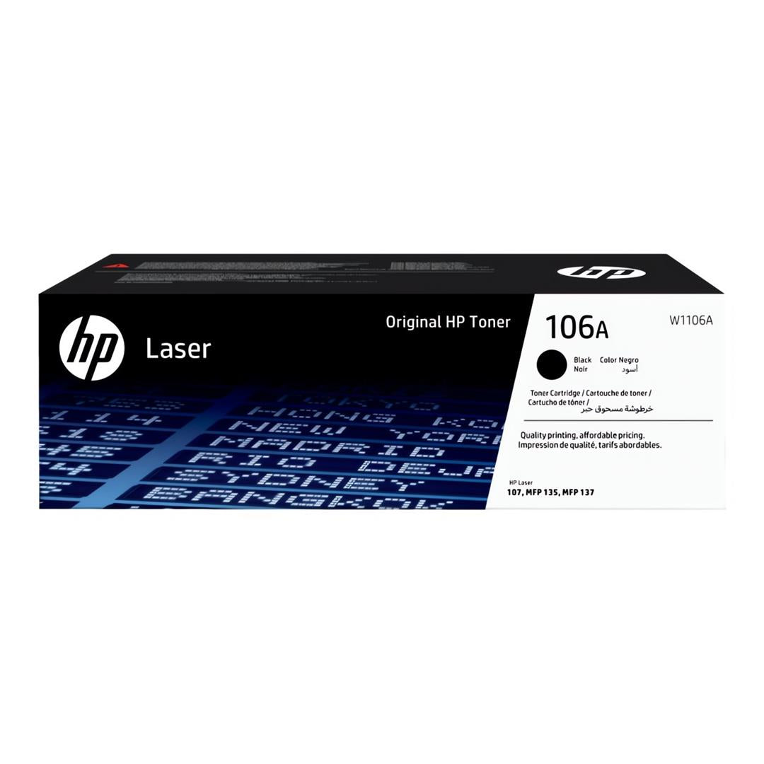 טונר מקורי HP 106A שחור W1106A