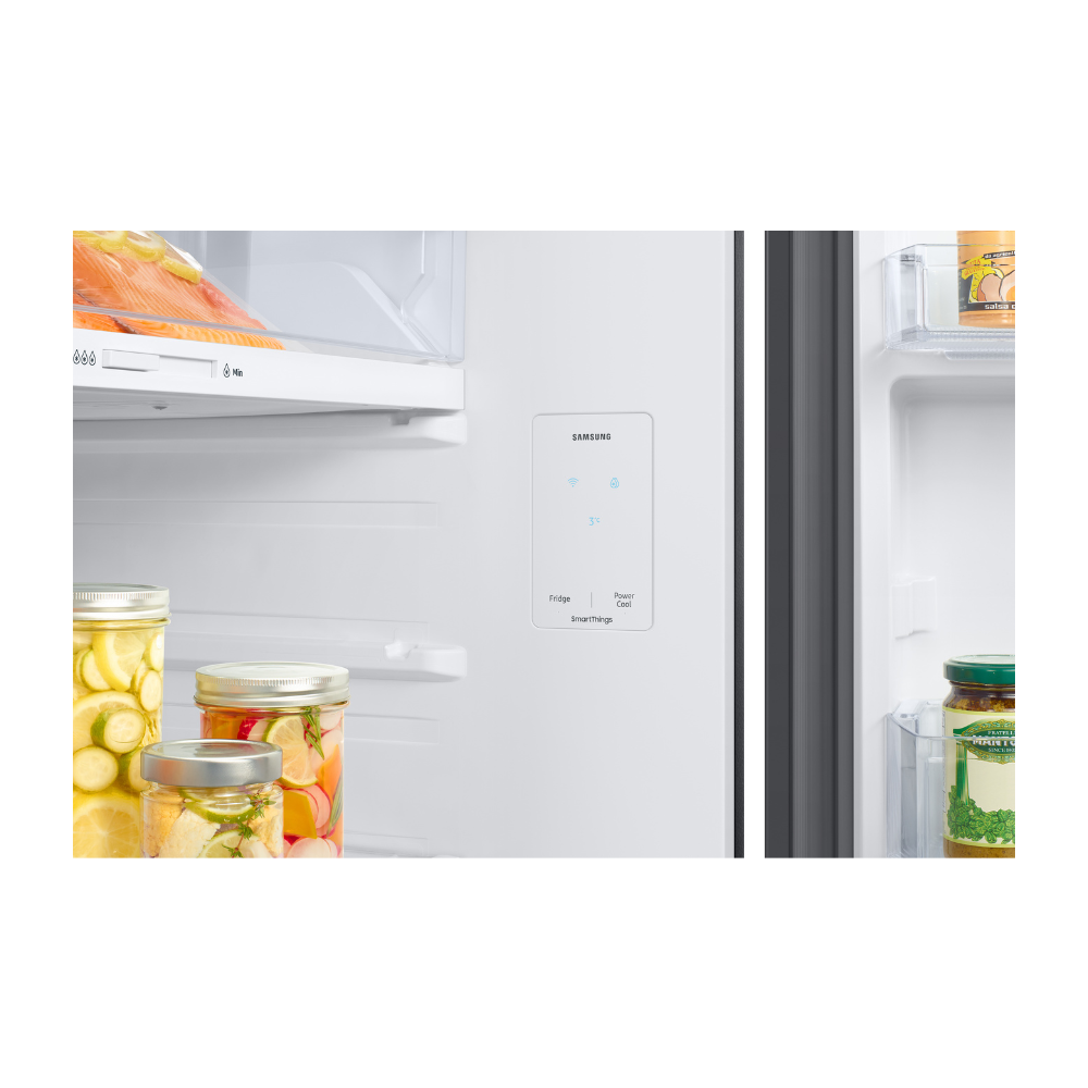 מקרר מקפיא עליון 465 ליטר Samsung RT48CB6626 שחור
