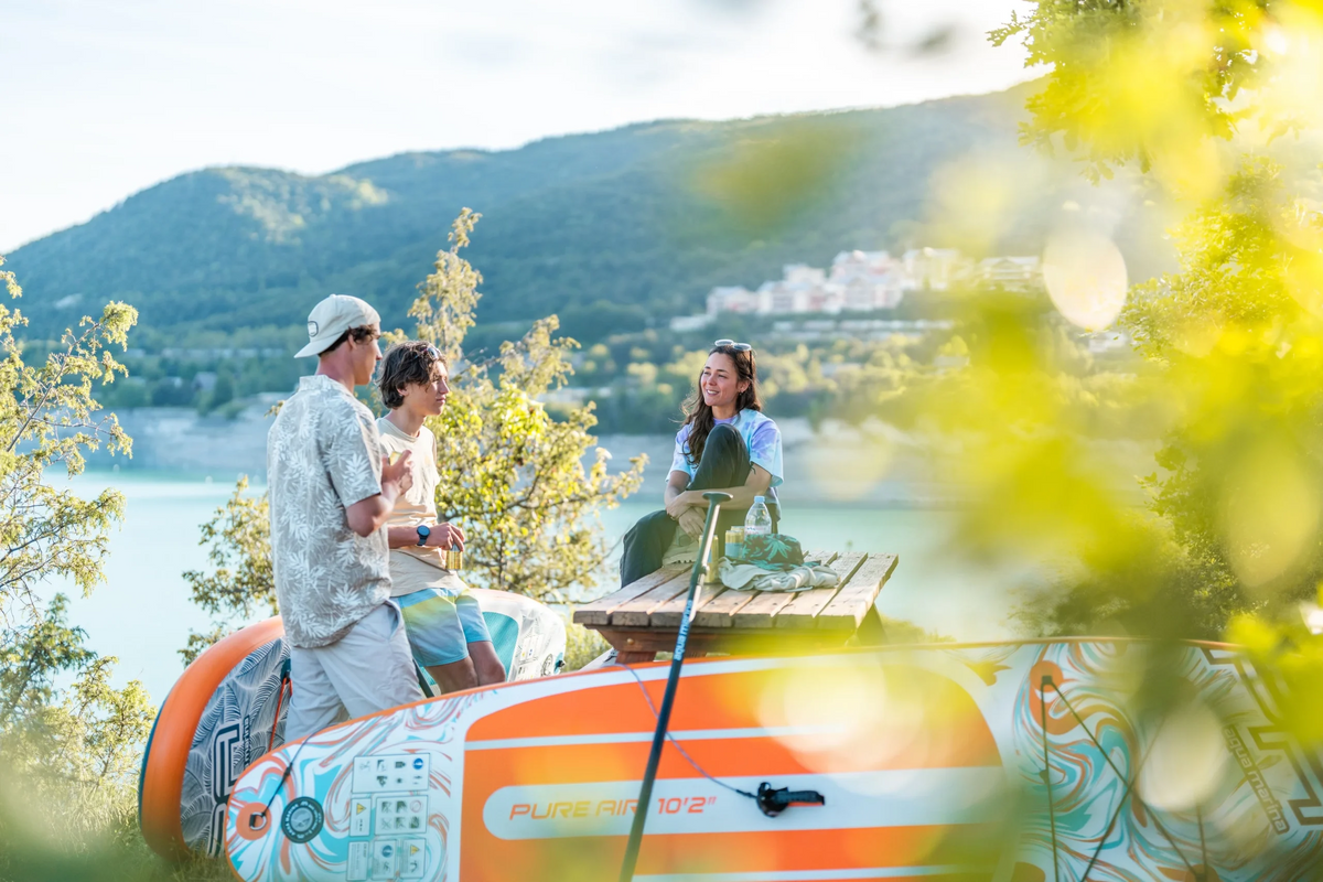 סאפ מתנפח+משוט דגם Coast PA-25C330 מבית AQUA MARINA