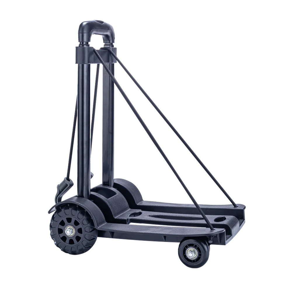 עגלת משא מתקפלת בצבע שחור דגם GFT100 מבית GLAMP