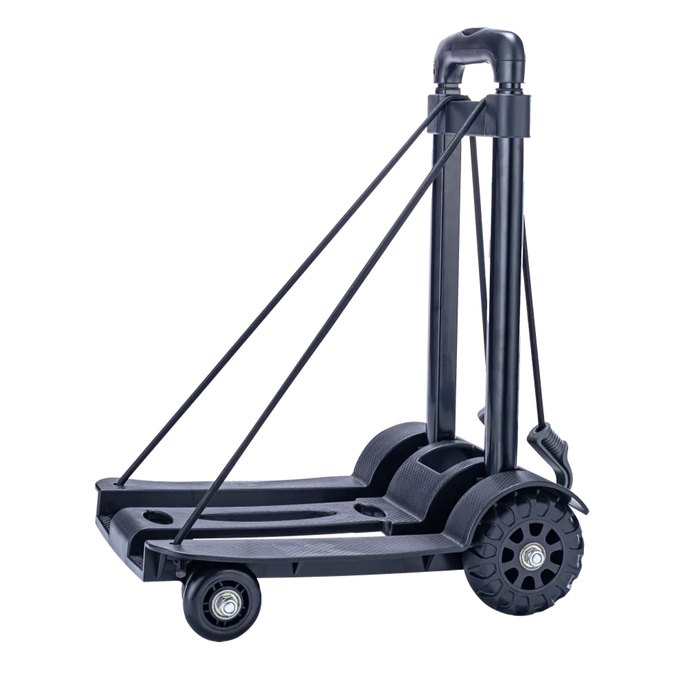 עגלת משא מתקפלת בצבע שחור דגם GFT100 מבית GLAMP