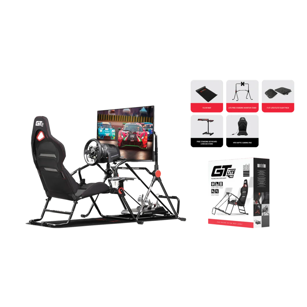מושב סימולציה מתקפל GTLite Pro מבית Next Level