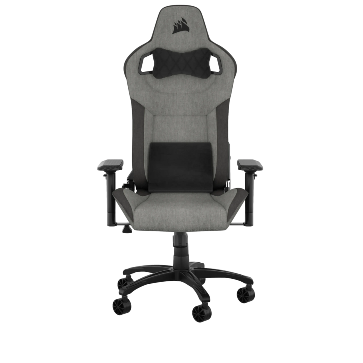 כיסא גיימינג בד CORSAIR T3 RUSH 2023 Fabric Charcoal/Grey