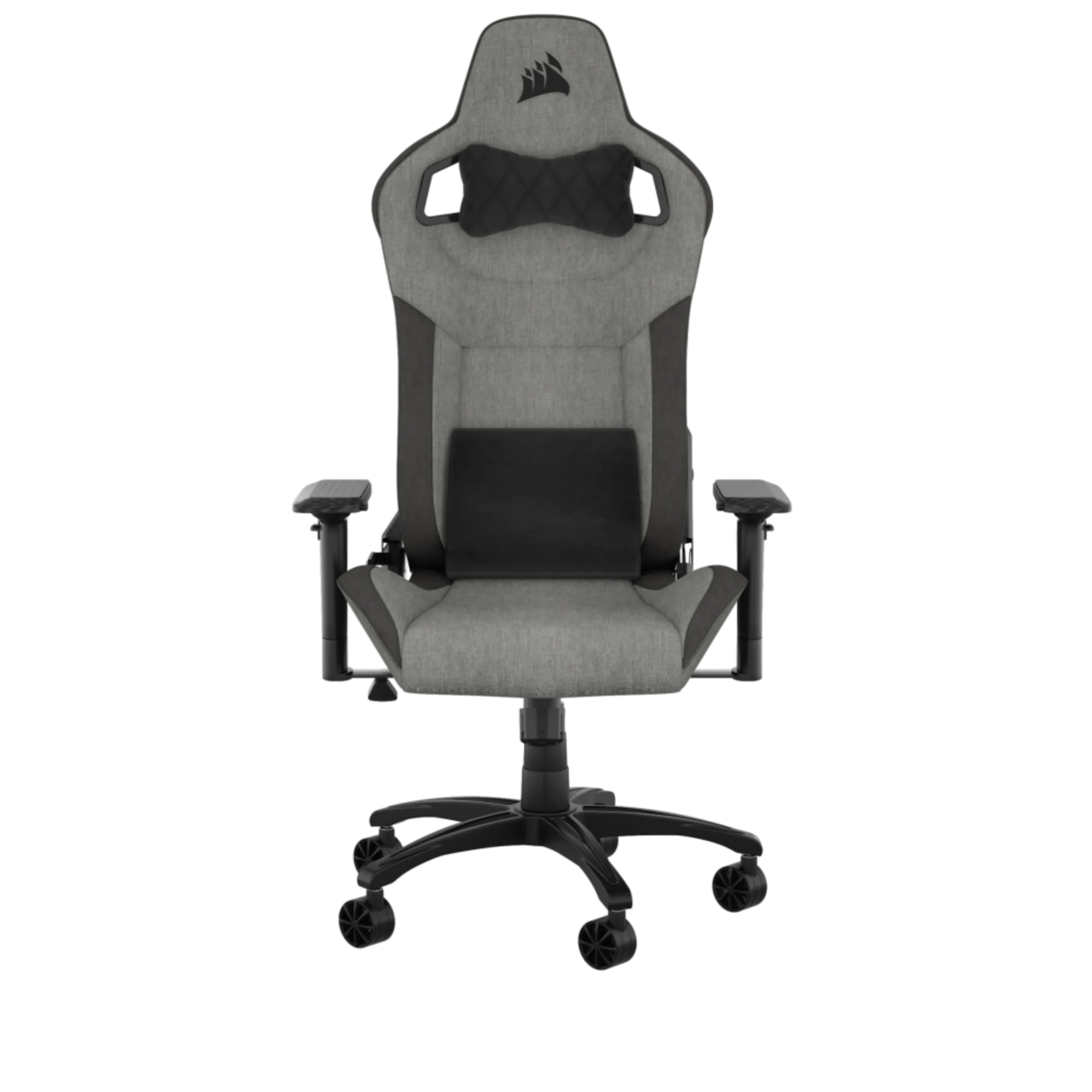 כיסא גיימינג בד CORSAIR T3 RUSH 2023 Fabric Charcoal/Grey