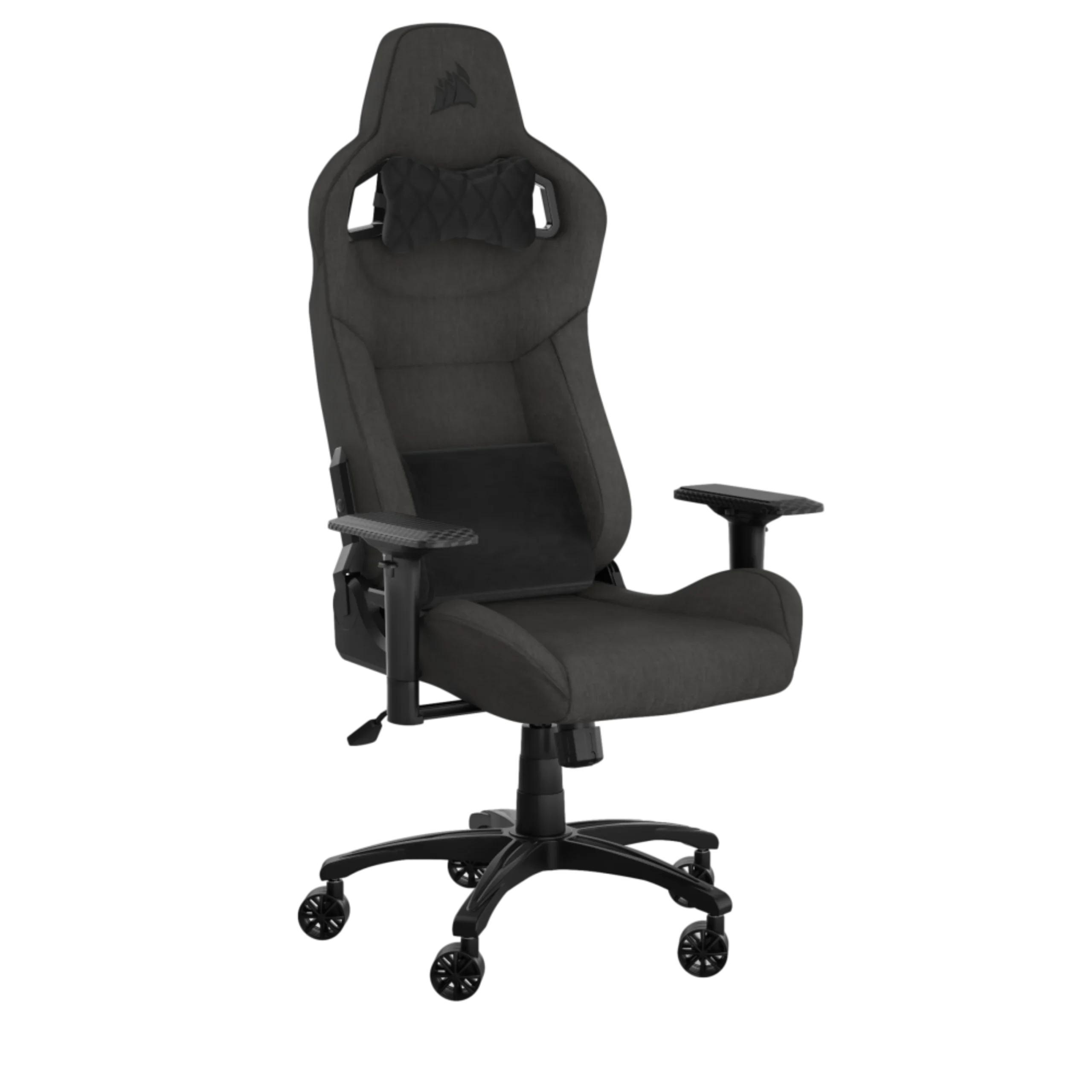 כיסא גיימינג בד CORSAIR T3 RUSH 2023 Fabric Charcoal