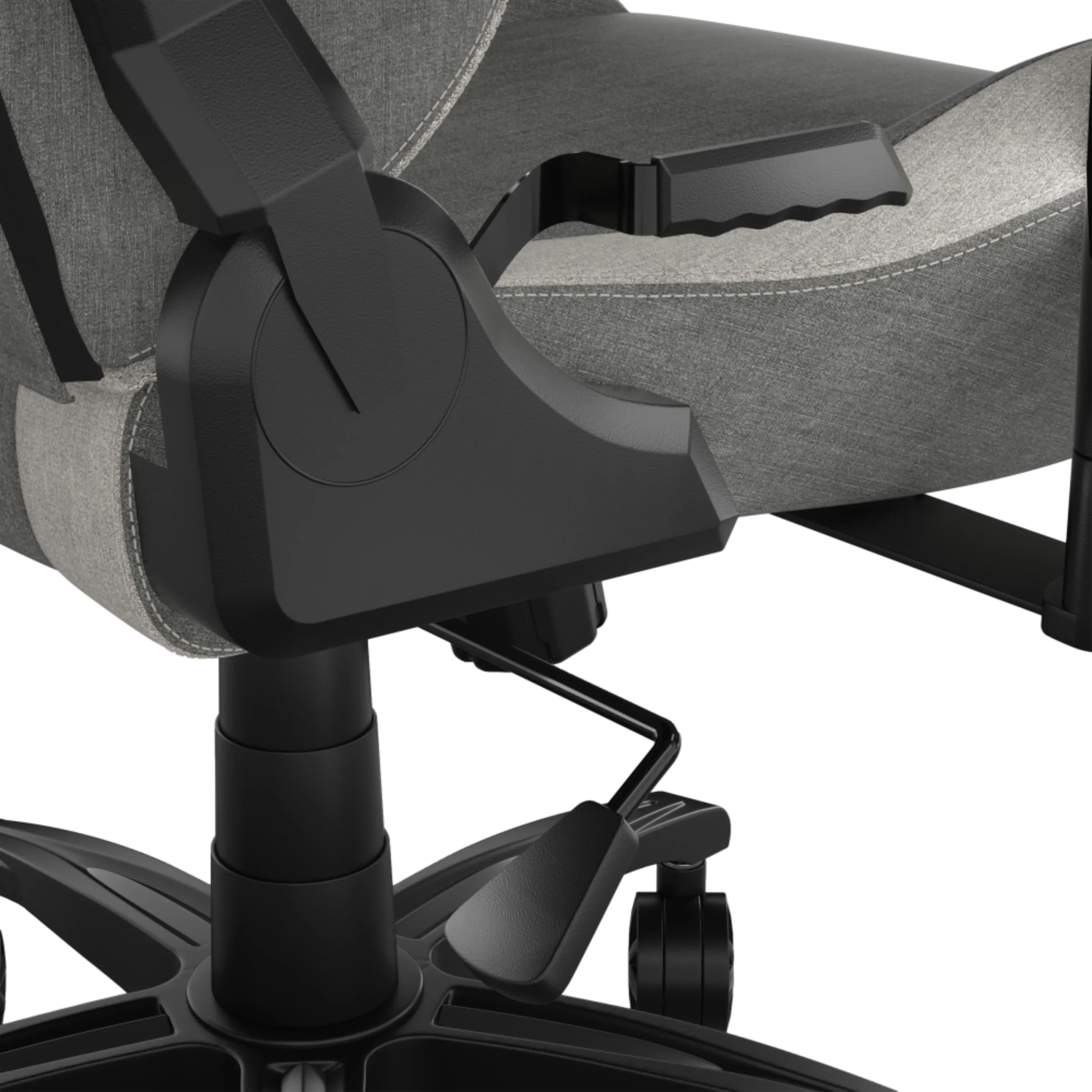 כיסא גיימינג בד CORSAIR T3 RUSH 2023 Fabric White/Grey
