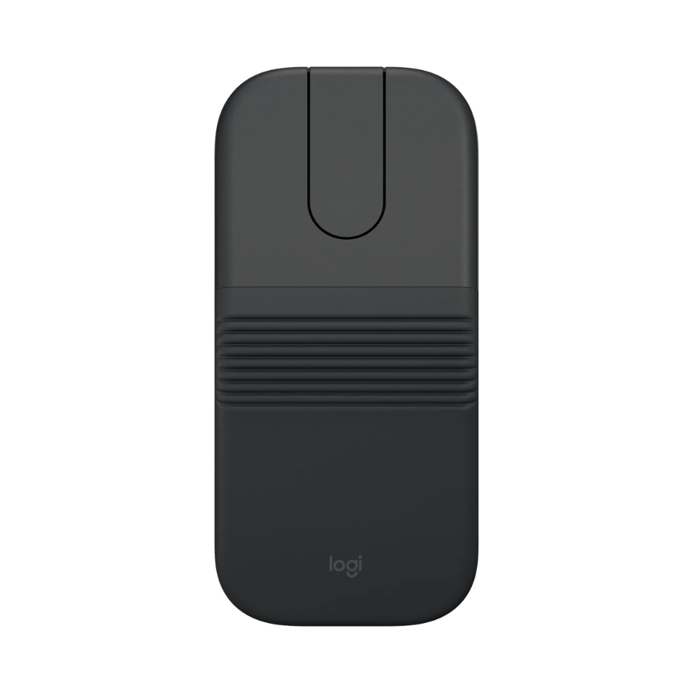 עכבר אלחוטי דגם Mobi Fold בצבע אפור כהה מבית Logitech