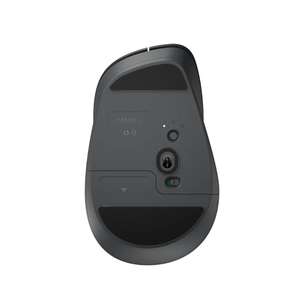 עכבר אלחוטי Signature Comfort Plus M850 L בצבע אפור מבית Logitech