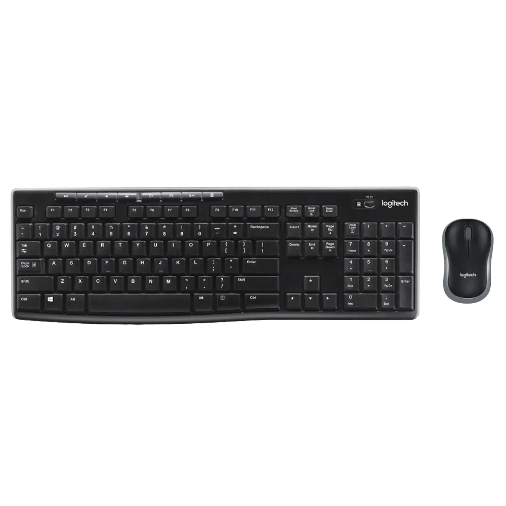 סט עכבר ומקלדת אלחוטיים Combo® MK270 Logitech