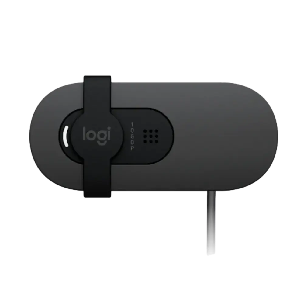 מצלמת רשת Logitech BRIO 100 - בצבע גרפיט