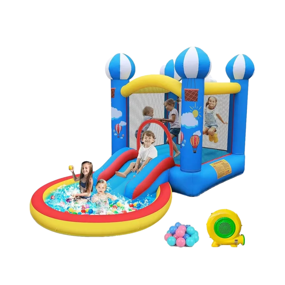 מתקן מתנפח לגינה טירת הכדורים MJ68 מבית MIRAJUMP