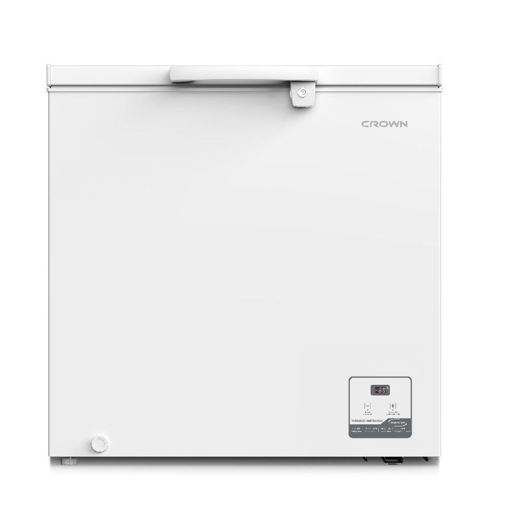 מקפיא מקרר אמבטיה 199 ליטר Crown CRCF2199W