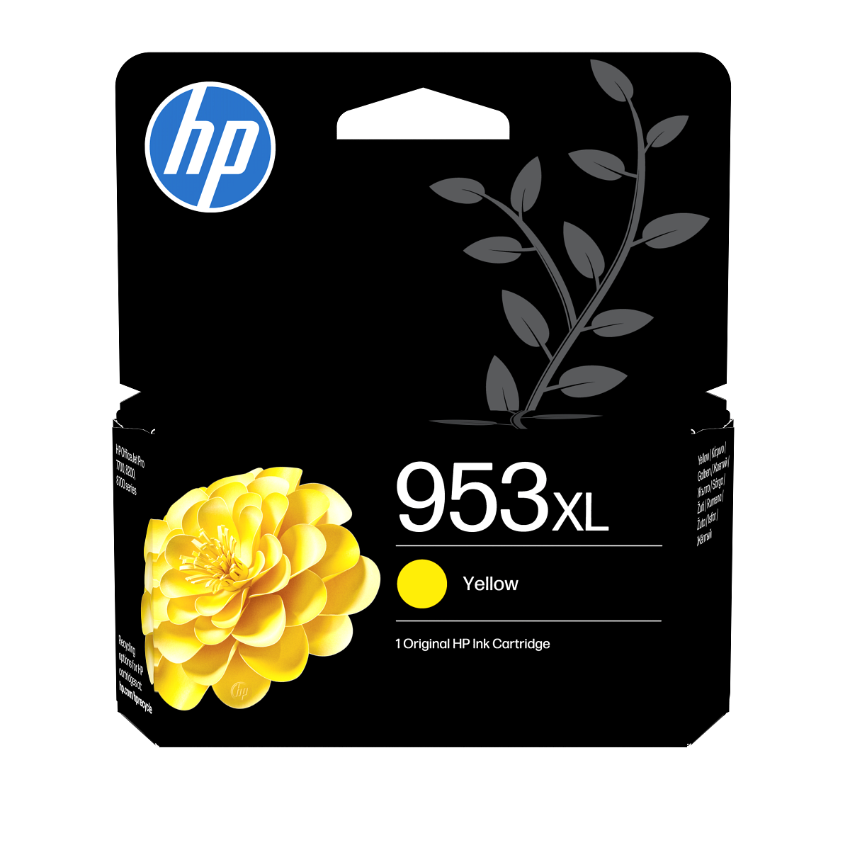 ראש דיו מקורי HP 953XL – צהוב