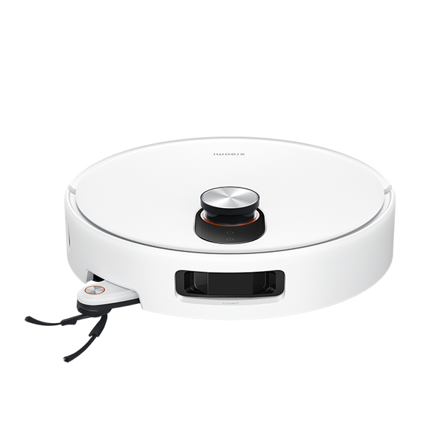 שואב שוטף רובוטי שיאומי דגם Xiaomi Robot Vacuum 5 בצבע לבן