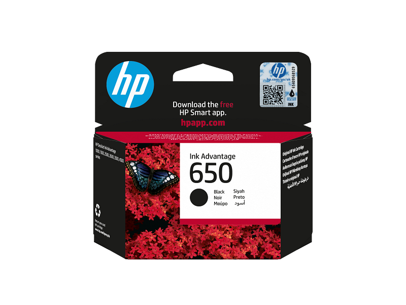 ראש דיו מקורי HP 650