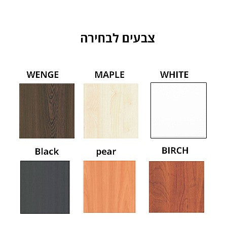 שולחן עבודה RIVA – דגם מתכת – מבט נוסף