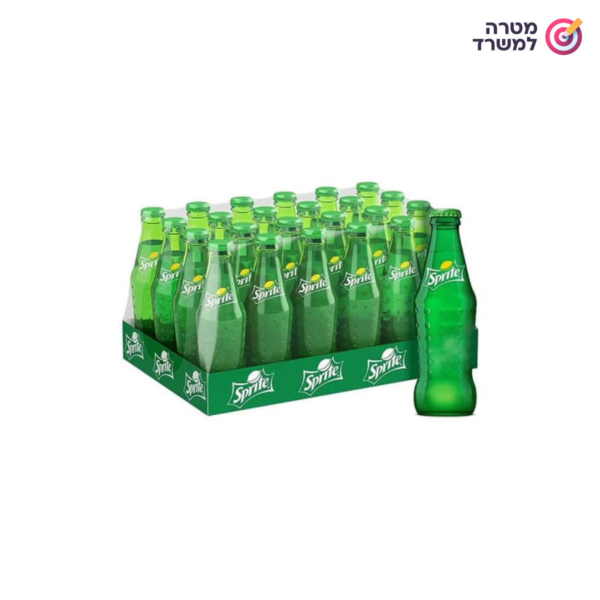 ספרייט זכוכית 350 מ״ל – מגש 24 בקבוקים