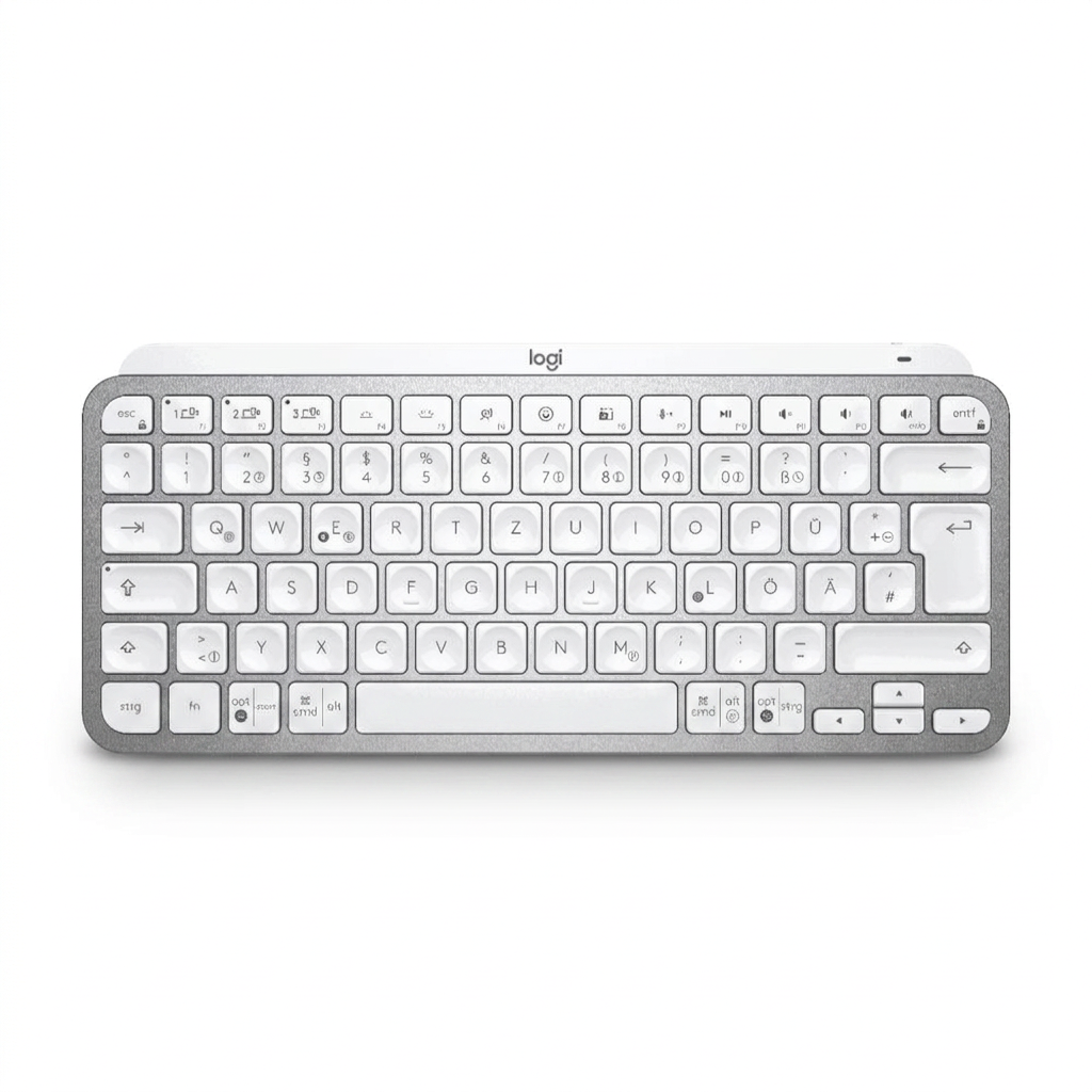 מקלדת Logitech MX Keys Mini אפור בהיר